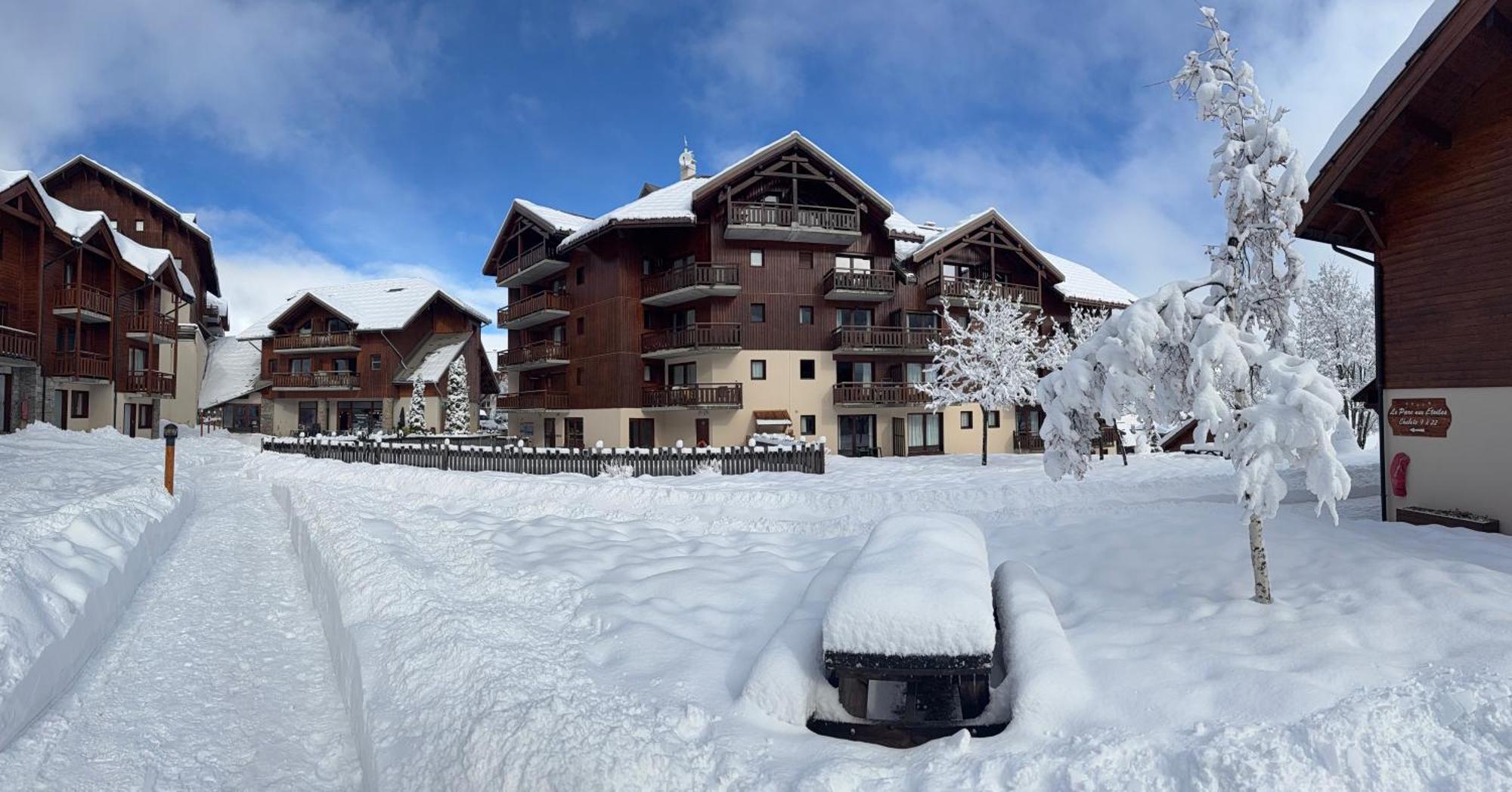 Апартаменты Puy St Vincent 1800 Au Pied Des Pistes Пюи-Сен-Венсан Экстерьер фото